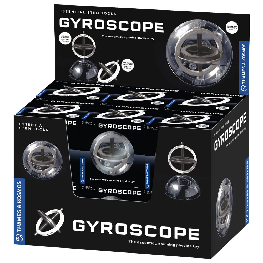 The Thames Kosmos Gyroscope 12 Pack Gift Bundle