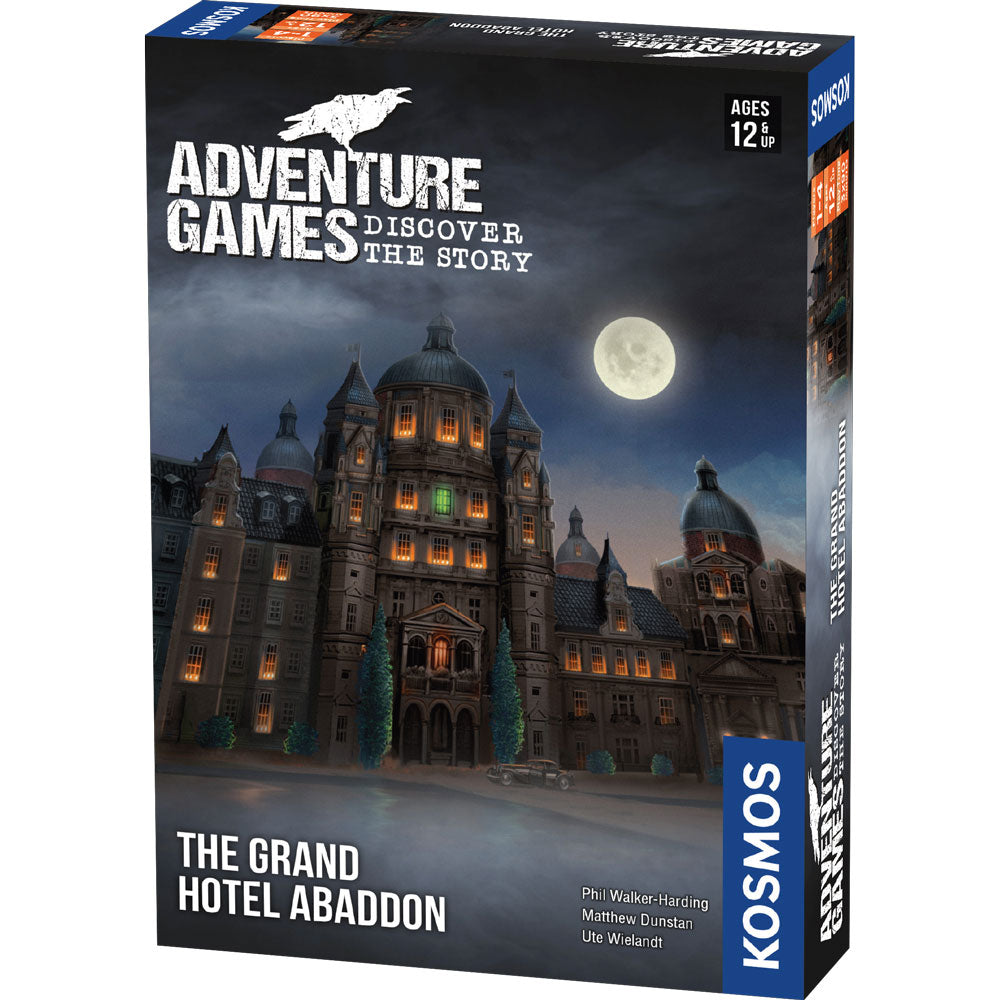 Adventure Games: The Grand Hotel Abaddon, Cooperative Storytelling Game – Thames &