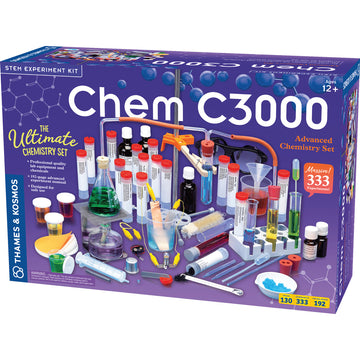 Chem C3000 Advanced Chemistry Set With Lab Tools & Experiments – Thames 