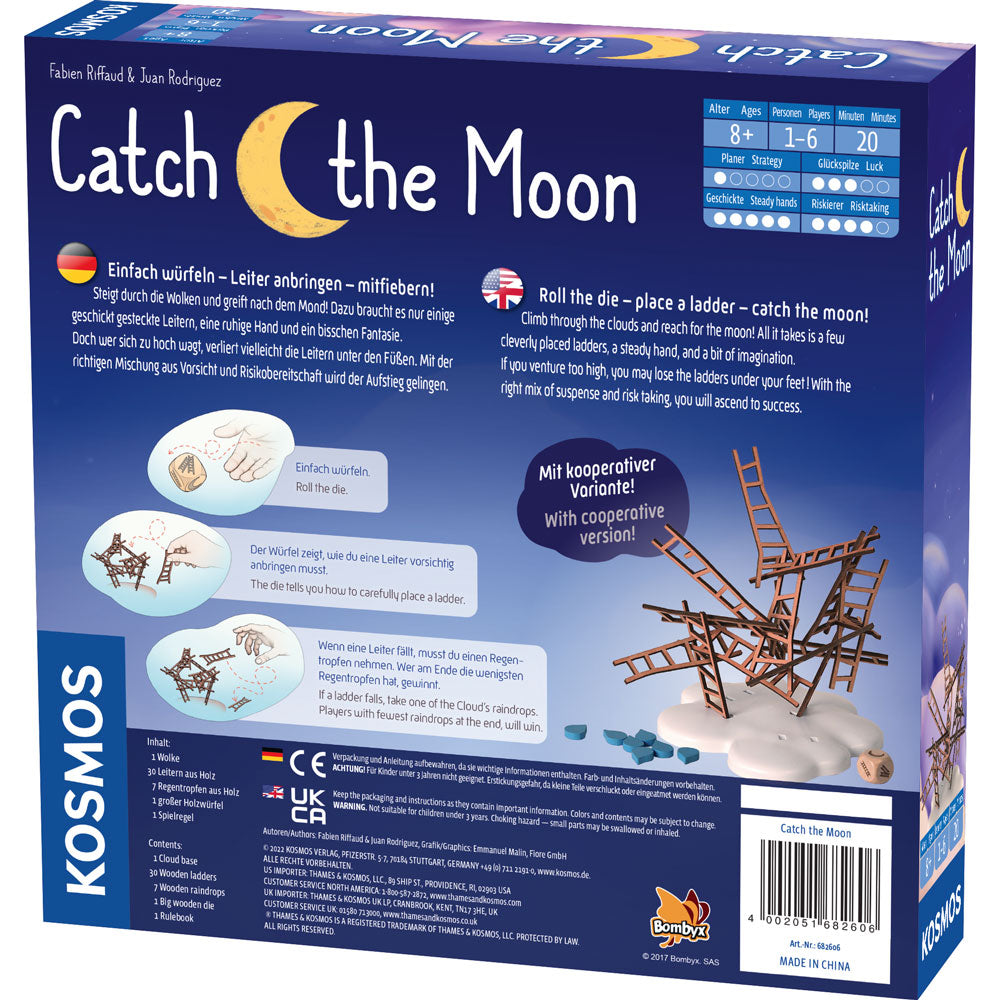 Catch The Moon Review, A Ladder Stacking Dexterity Game With Great