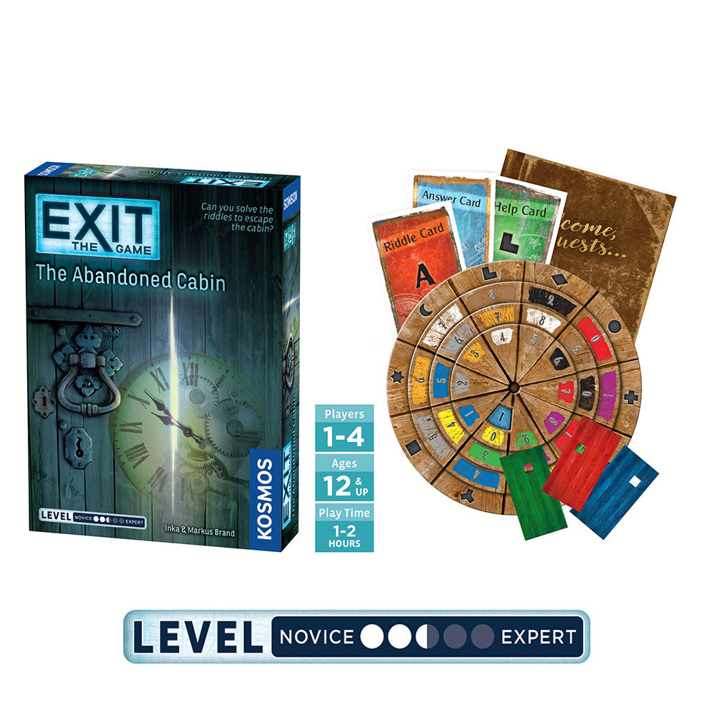 EXIT: The Game, Season 1. Three-Pack: The Abandoned Cabin, The Pharaoh's Tomb, The Secret Lab Games Thames & Kosmos   
