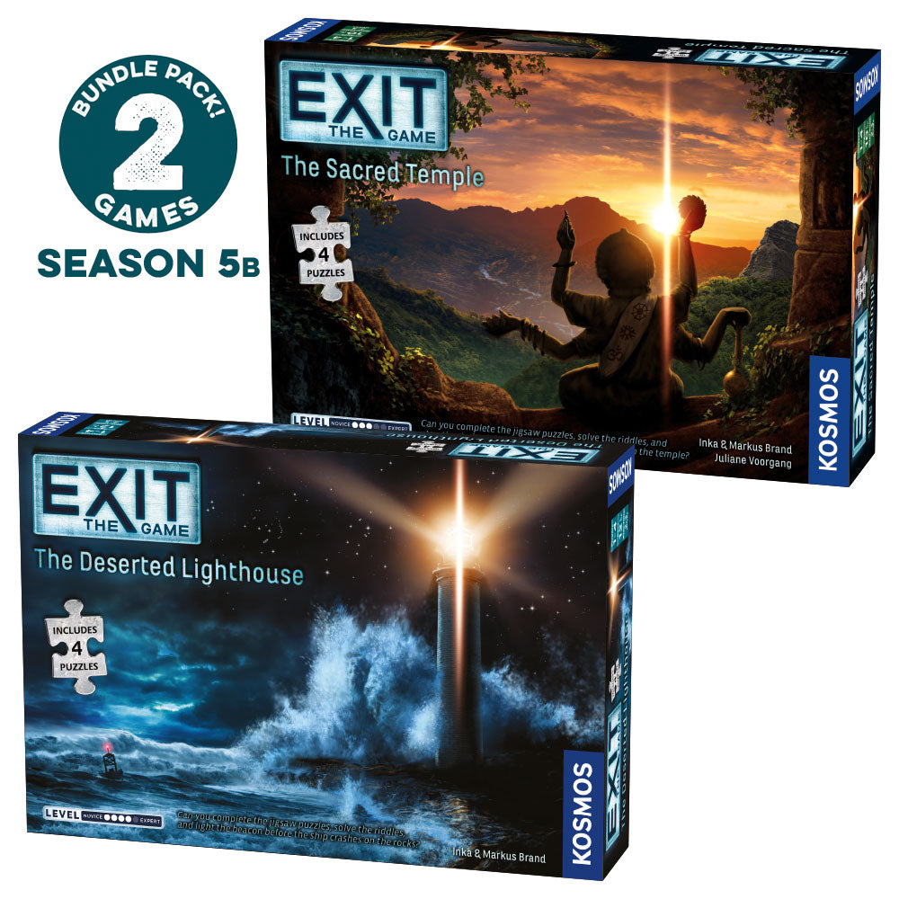 EXIT: The Game Season 5b With Jigsaw Puzzles 2-Pack | EXIT: The
