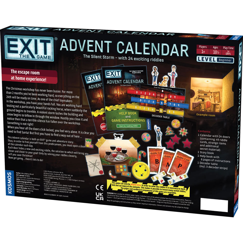 EXIT Advent Calendar The Silent StormN N N N Thames & Kosmos
