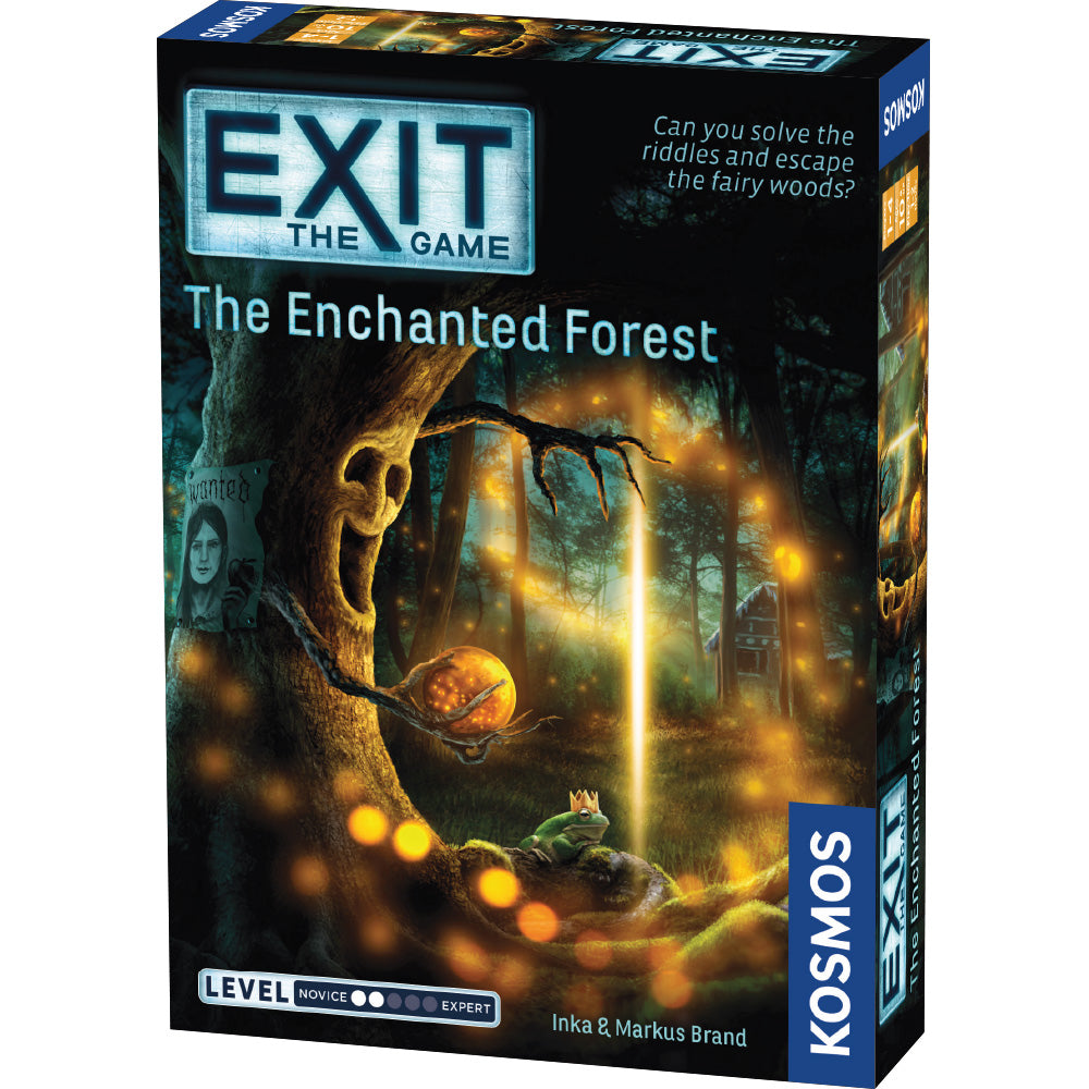 Thames & Kosmos EXIT: The Enchanted Forest| A Kosmos Escape Room Game in a  Box| Family Friendly, Card-Based at-Home Escape Room Experience for 1 to 4