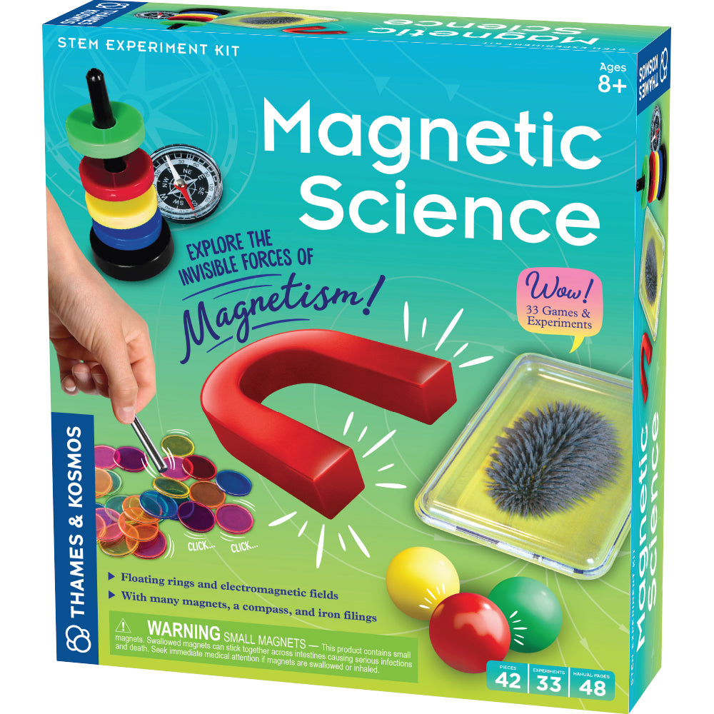Thames Kosmos Magnetic Science STEM Experiments Learn Earth's – Thames &