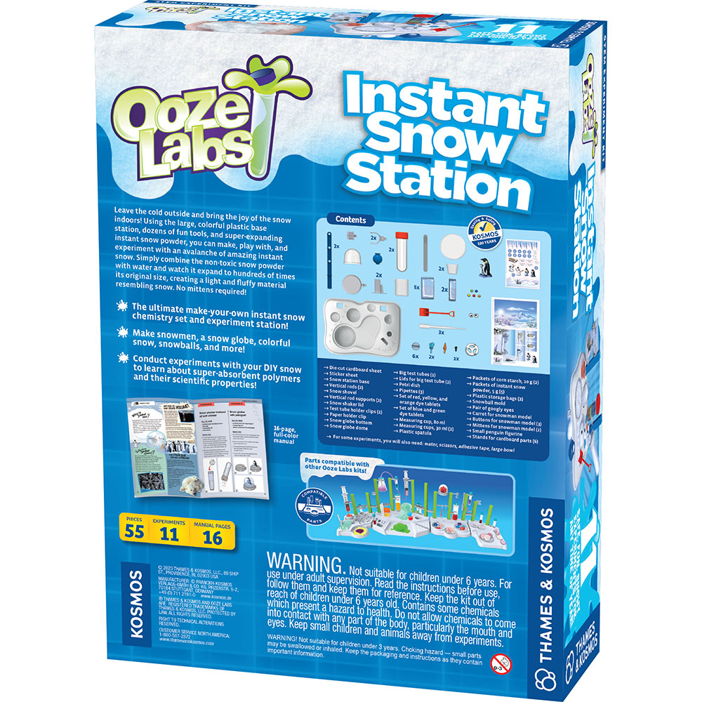 Ooze Labs: Instant Snow Station – Thames & Kosmos