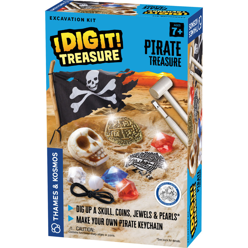I Dig It! Pirate Treasure Excavation Kit Dig Up Replica