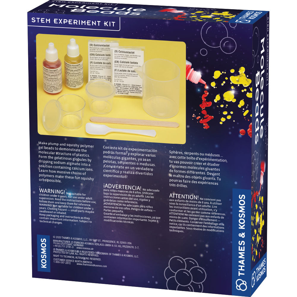 Molecule Beads: Hands-On Polymer Chemistry Kit STEM Thames & Kosmos