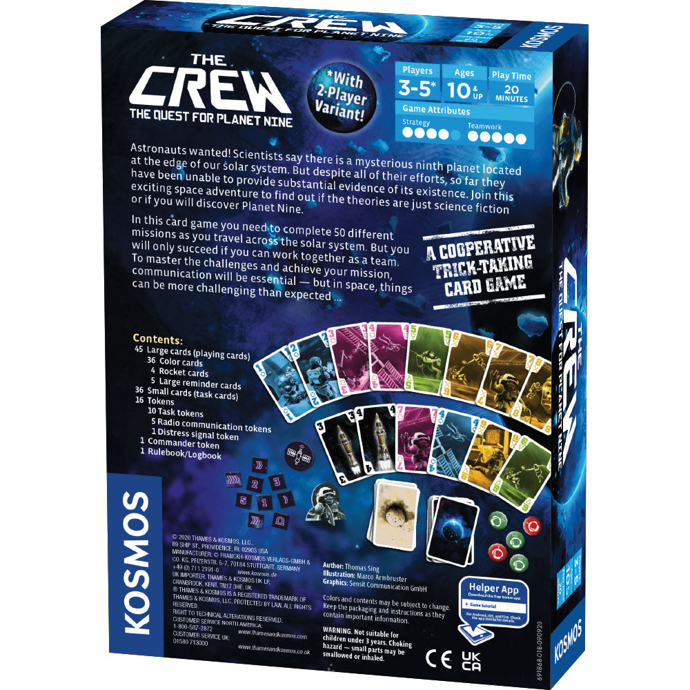The Crew Cooperative Board Card Game Strategy Family Thames & Kosmos