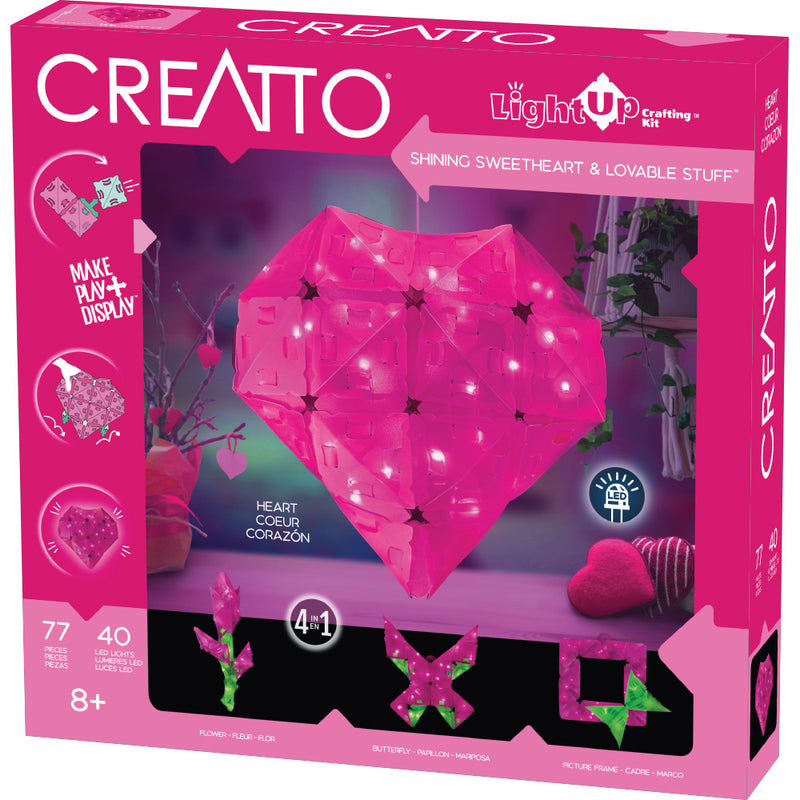 Creatto: Shining Sweetheart & Lovable Stuff Light-Up 3D Puzzles Thames & Kosmos   