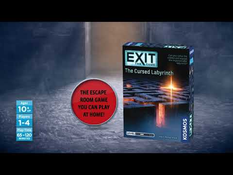EXIT: The Cursed Labyrinth | EXIT: The Game | At-Home Escape Room Game ...