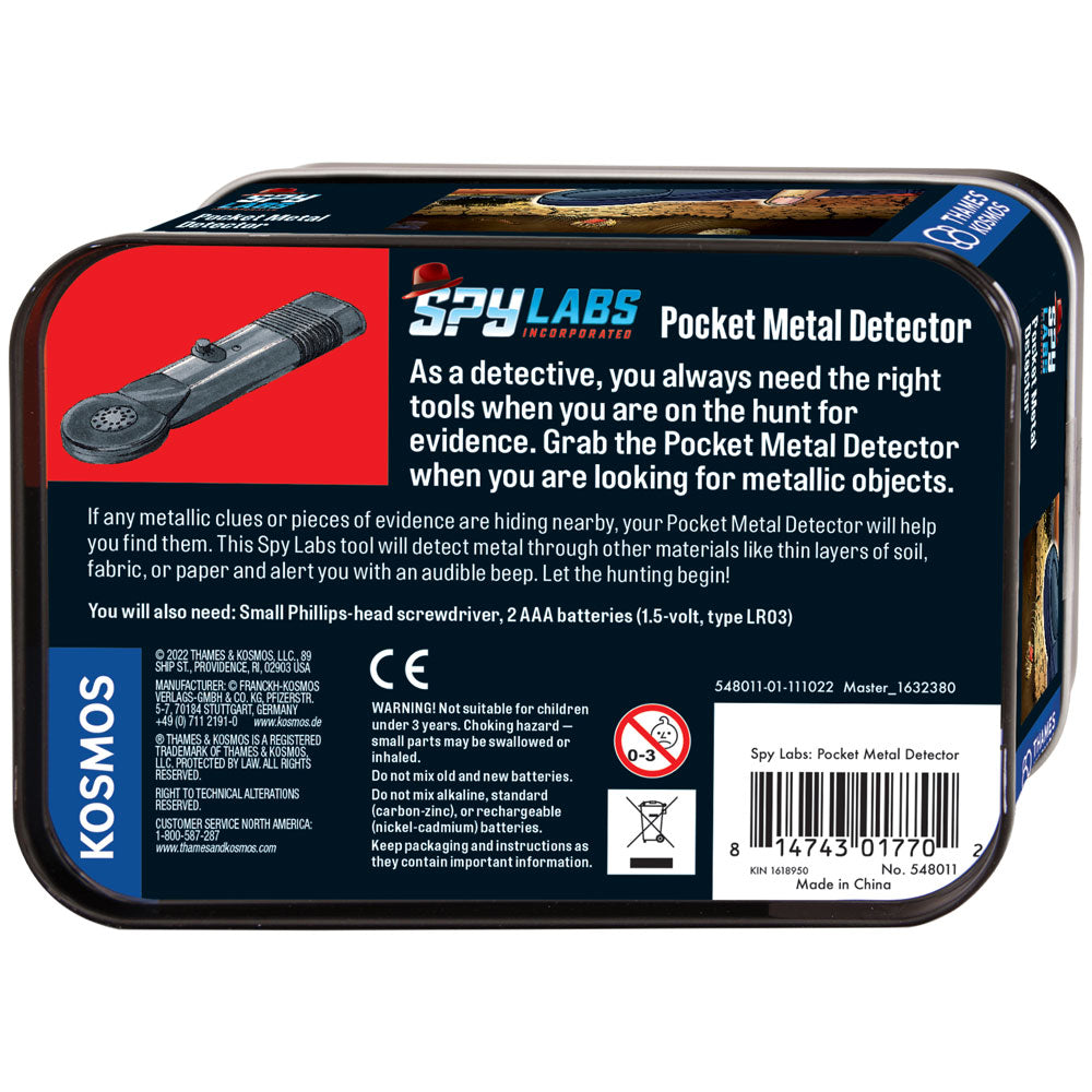 Spy Labs: Pocket Metal Detector  Thames & Kosmos   
